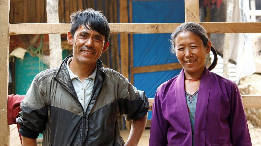 A year after Nepal quake, villagers rebuild from the ruins