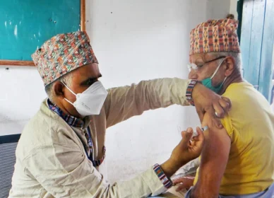 Nepal becomes first country in Asia Pacific to vaccinate refugees against COVID-19