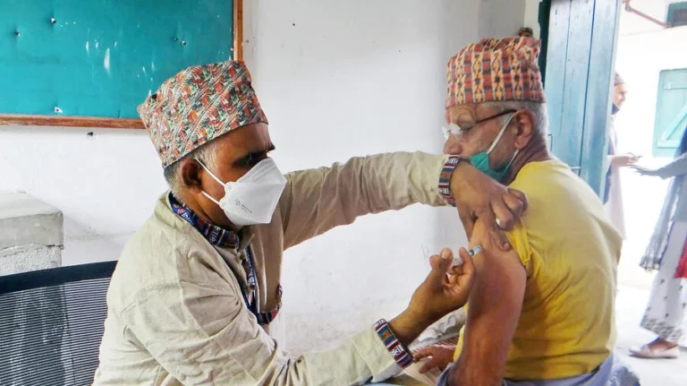 Nepal becomes first country in Asia Pacific to vaccinate refugees against COVID-19